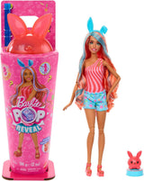 Panenka Barbie Pop Reveal a příslušenství Set Shakes Series Roztomilé vonící kotě Módní panenka a mazlíček s 8 překvapeními včetně změny barvy JCN87