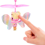 LOL Překvapení! Magic Flyers Fairies Tots – Flower Child – Obsahuje 1 panenku a 1 kouzelnou hůlku v balení ve tvaru květiny, 2 ke sbírání, Rose