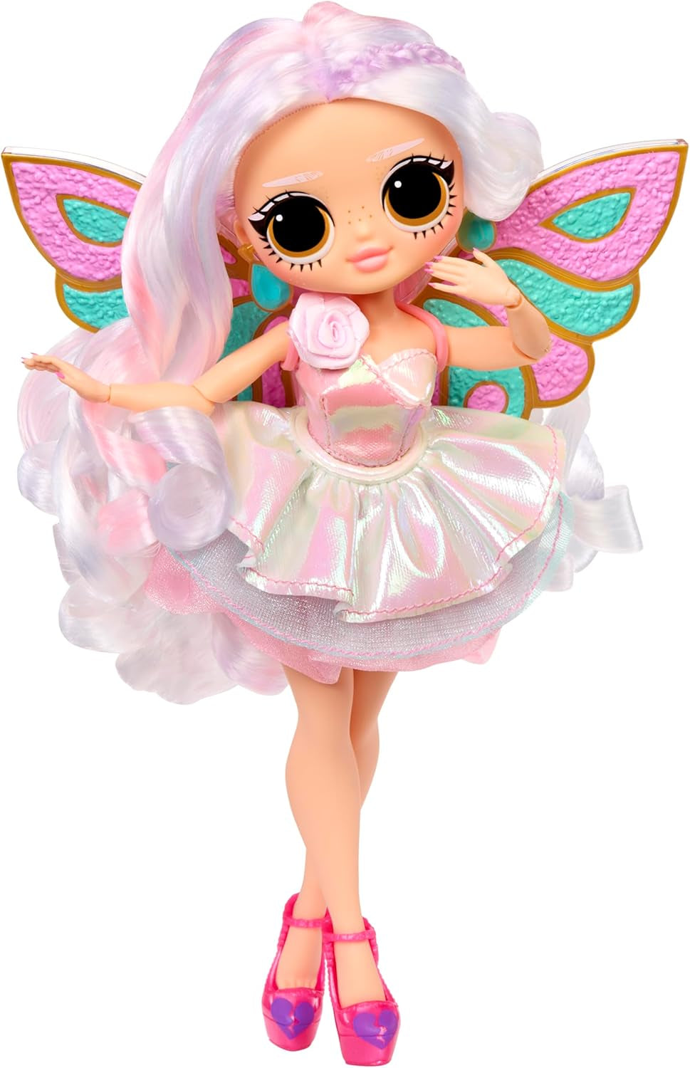 LOL Překvapení! OMG Eye Spy Series - Fairy - Obsahuje 1 panenku s oblečením a doplňky, řešení hádanek a objevování překvapení, 4 sběratelské panenky