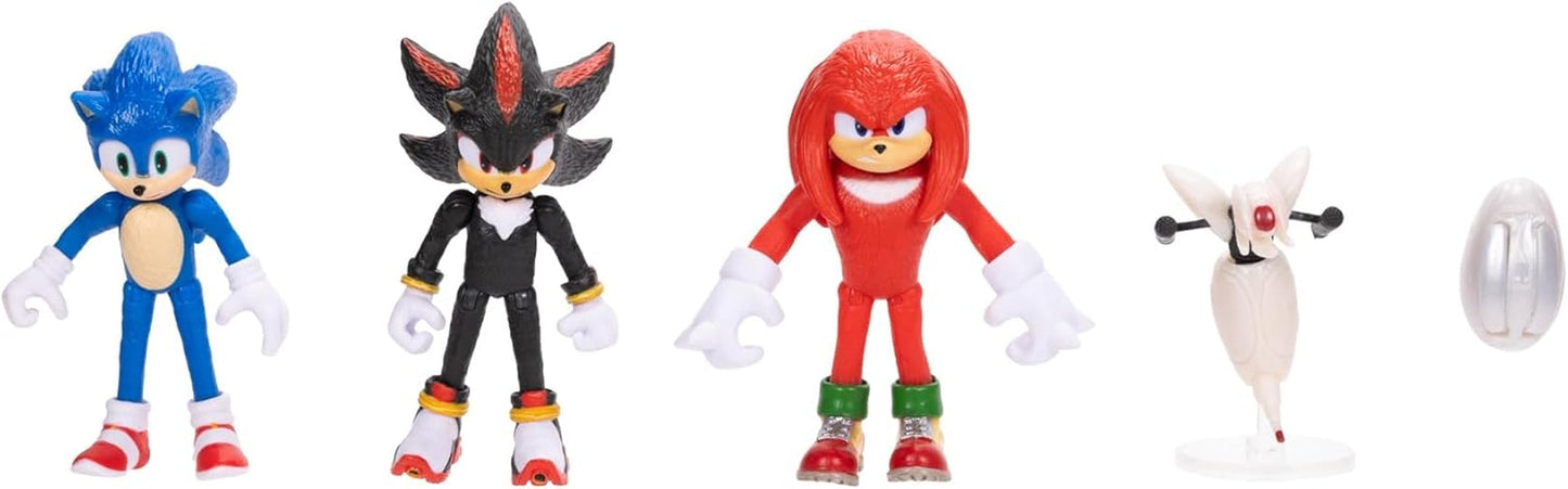 Sonic 3 Movie 6 cm akční figurky Multipack Akční figurky Naty Shop