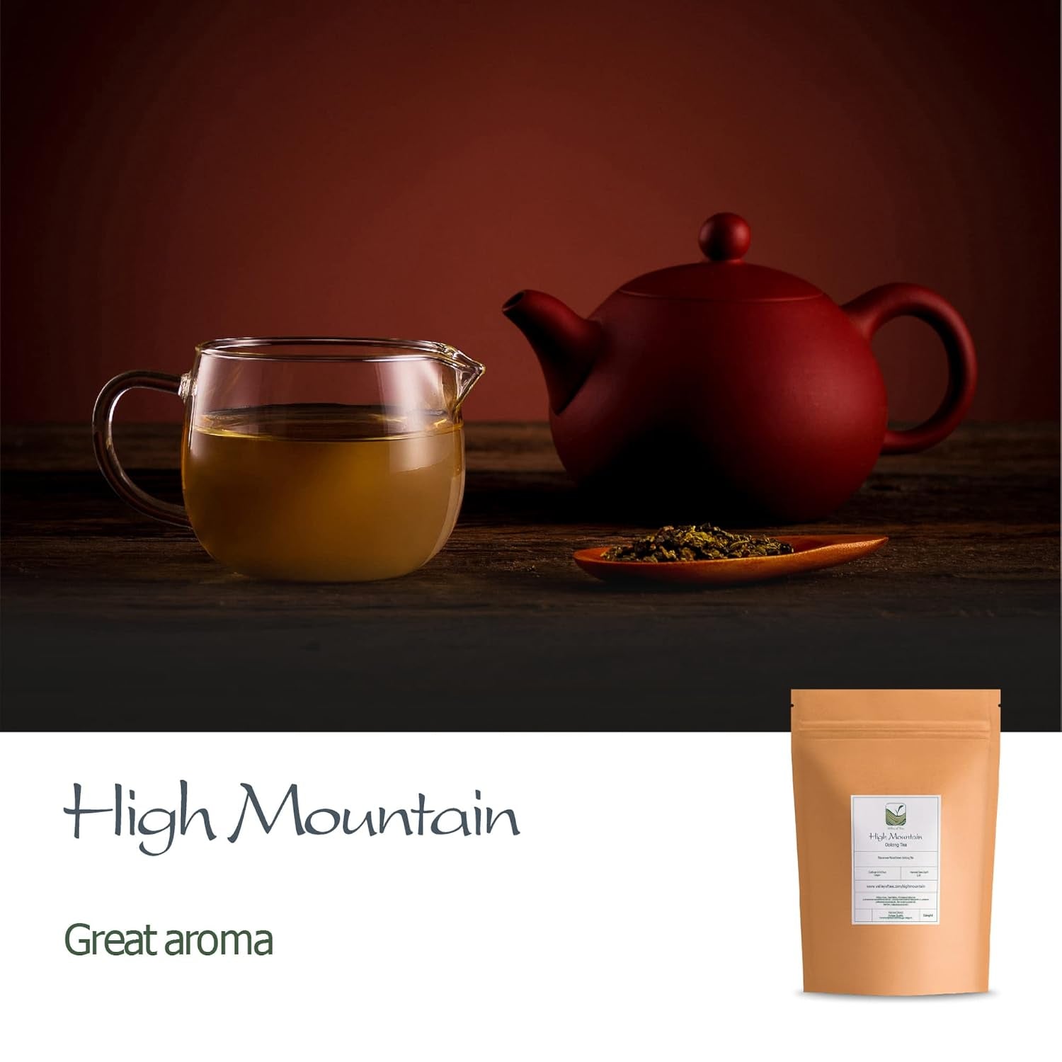 Čaj Tie Guan Yin Oolong - Sypaný čaj Tchajwanská formosa - Tchajwanský čaj Wu Long - Modrý čaj - Čaj Olongh Ti Kuan Yin Olong Čaj Olong Modrý čaj Ti čaj Tieguanyin Čaj Taiwanský čaj