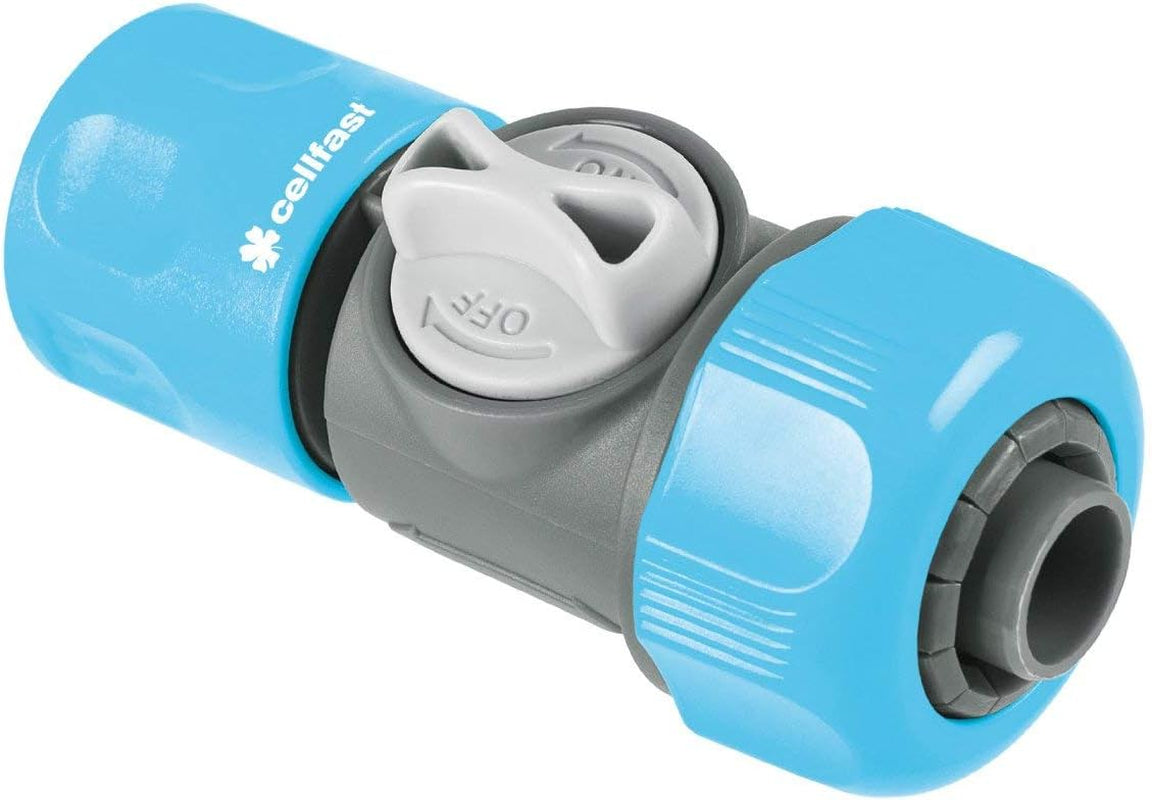 Cellfast rychlospojka s CellPRO 3/4" ventilem, snadné nastavení, ergonomický design, PC/ABS plast, vysoká kvalita, 52-331, modrá