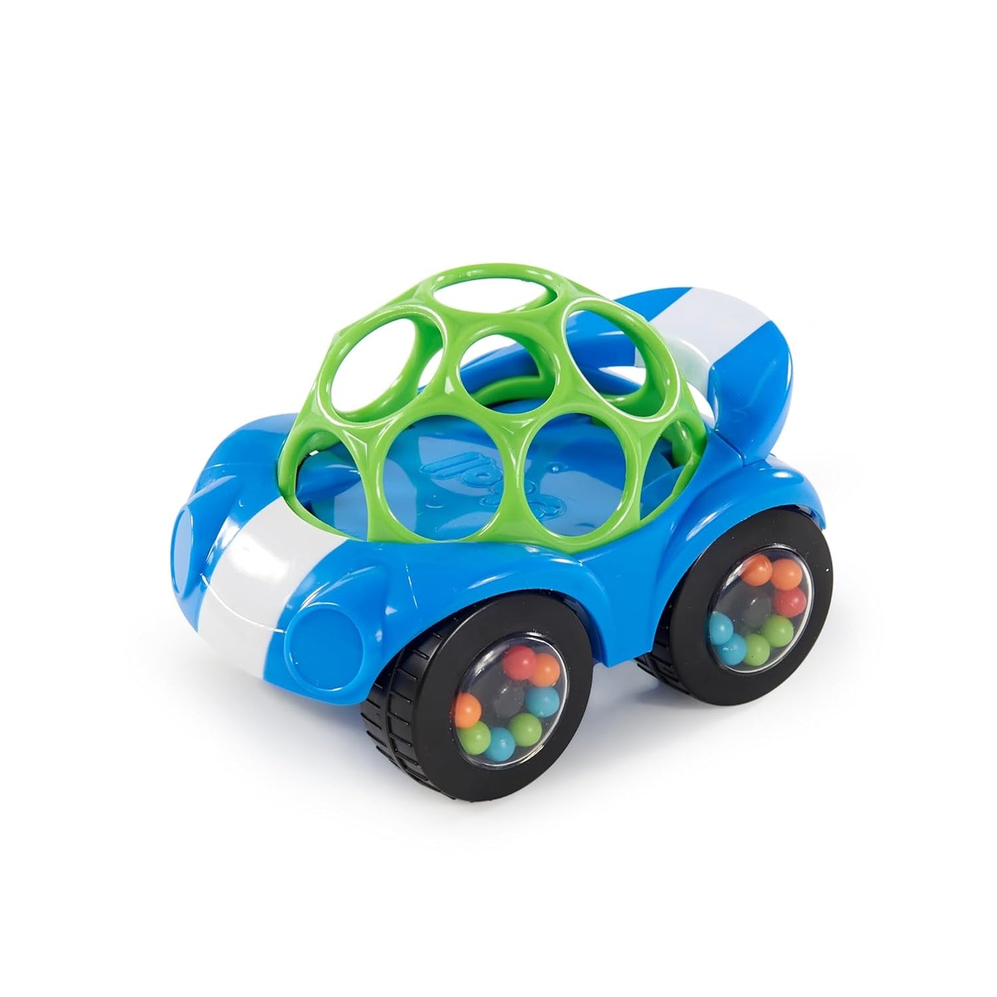 Bright Starts Oball Rattle Autíčko Zelená Modrá Baby Toys Naty Shop Výchozí název