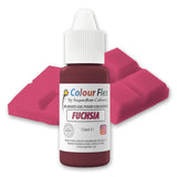 Sugarflair Colourflex Fuchsiové potravinářské barvivo na olejové bázi, vysoce koncentrované tekuté potravinářské barvivo, potravinářské barvivo pro máslový krém, čokoládu, těsto, fondán, polevu a další - 15 ml