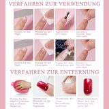 360ks Gradient Ballerina False Nails Set, růžová bílá Gradient nalepovací umělé nehty s 2ks tužky na nehty, střední umělé nehty Ombre pro ženy DIY
