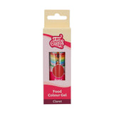 Funcakes Food Color Gel Claret: Vysoce koncentrované potravinářské barvivo na těsto, krém, fondán a marcipán. Snadné dávkování. Jediná kapka pro vytvoření zářivých barev. halal. 30 g.