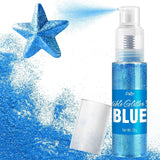 Jedlé třpytky, sprej, různé barvy, 22 gramů Naty Shop Blue