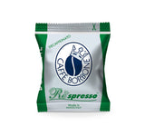 Caffè Borbone Kaffee Kapseln Respresso, Blaue Mischung, 100 stück & Kaffee Kapseln Respresso, Entkofeinierte Dek Mischung – 100 stück – Kompatibilní s Häuslichen Kaffeemaschinen Nespresso®*