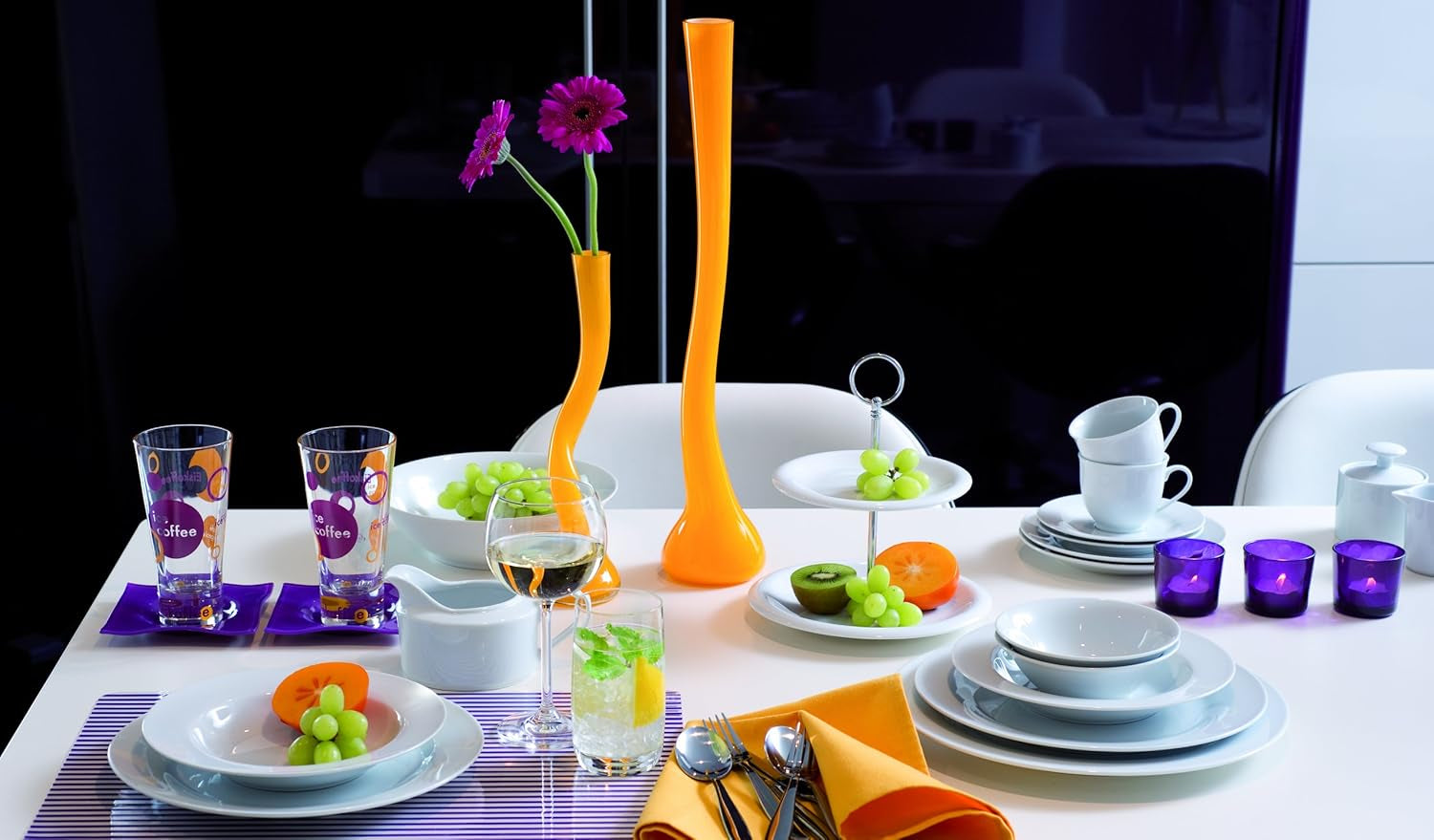 Jídelní sada Ritzenhoff & Breker Bianco, 12 kusů, porcelán