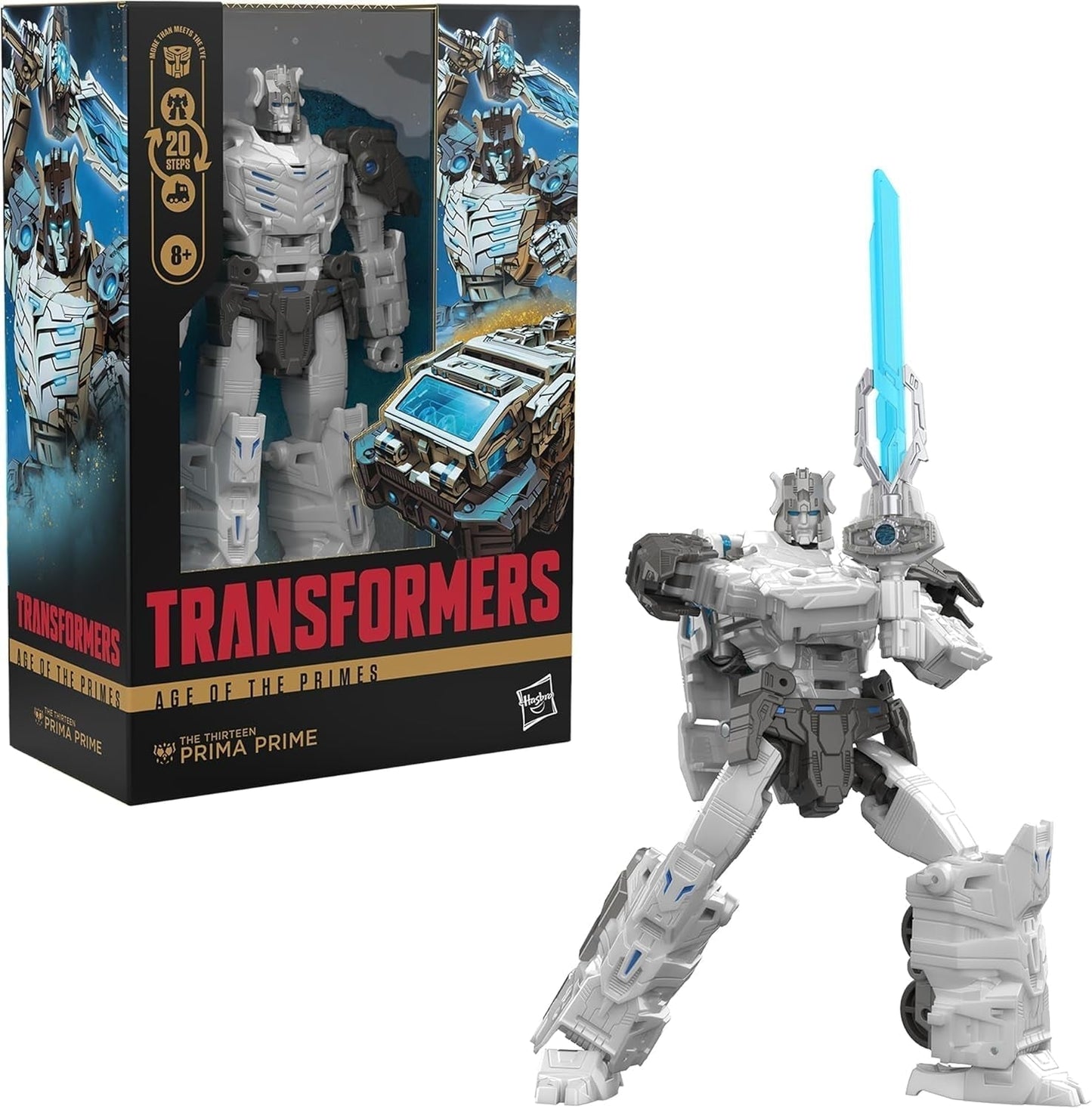 Transformers Age of the Primes Voyager Class 13 Prima Prime, transformovatelná akční figurka Akční figurky Naty Shop