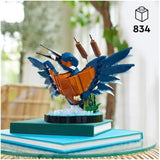 LEGO Icons Stavebnice modelu ledňáčka pro dospělé, figurka ptáka do obývacího pokoje nebo kanceláře, dekorace pro domácnost a kancelář, dárek pro milovníky ptactva a ornitology, ženy a muže 10331 stavebnic Besuche den LEGO-Store