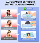 Polštář na krk z paměťové pěny Ergonomický ortopedický polštář na bolest šíje a ramen - Chladivý polštář na spaní pro boční, záda a žaludek s podporou krku Krční ortopedické polštáře Naty Shop