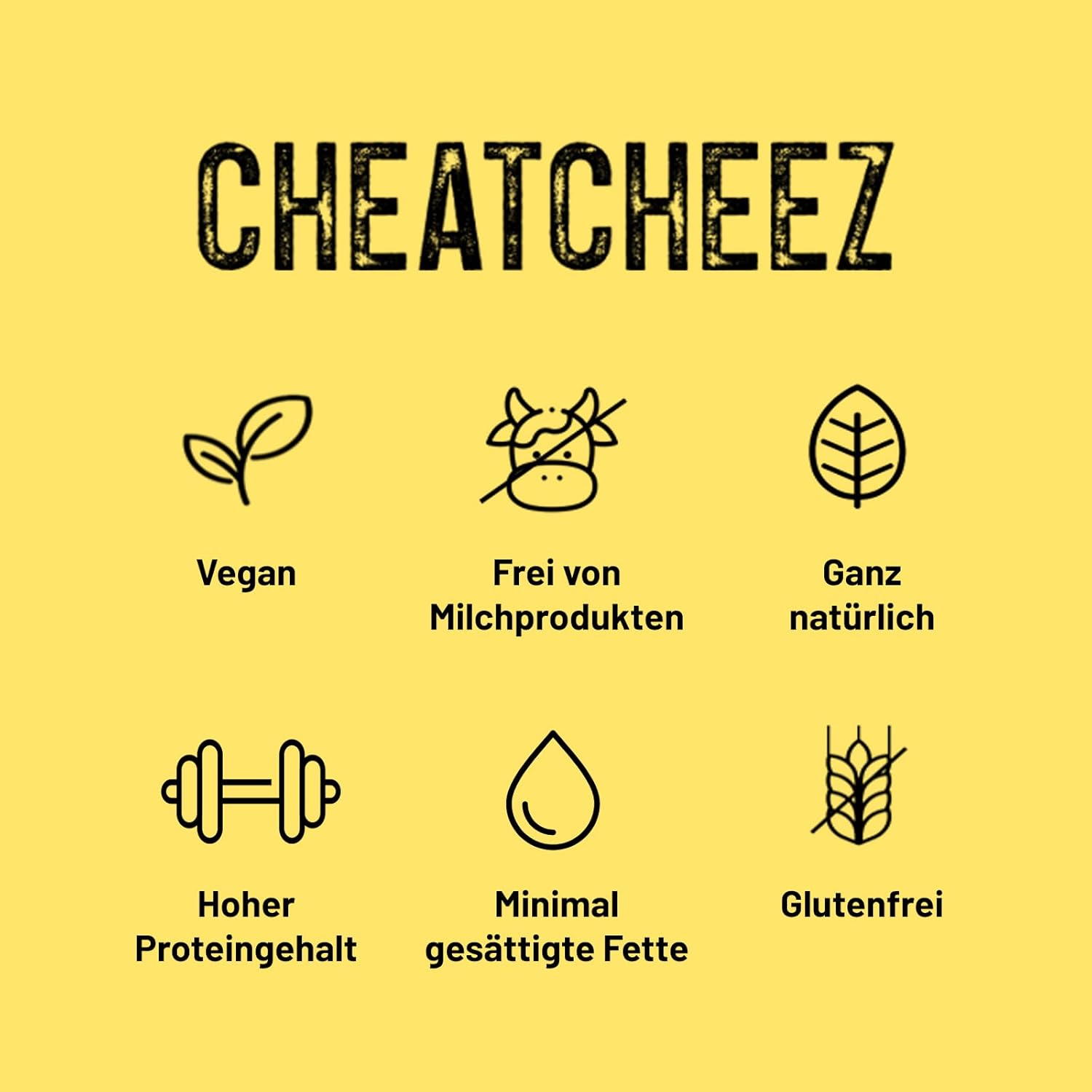 Kultivovaná jídla CHEATCHEEZ Veganská omáčka Gouda – bez laktózy a lepku
