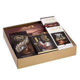 Lindt sada tmavé čokolády | 847 g | Sada 6 ks specialit z hořké čokolády Lindt (tyčinky, LINDOR, pralinky) od polosladké po extra tmavou | Hromadné balení | Čokoládový dárek