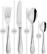 Sada příborů Amefa Sierra 6 osob | 24dílná nerezová ocel 18/10 Kitchen Naty Shop