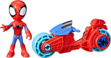 SPIDEY a JEHO ÚŽASNÍ PŘÁTELÉ Hračka na motorku Marvel Spidey pro chlapce a dívky od 3 let Akční figurky Naty Shop Výchozí název