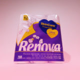 Renova - Toaletní papír Skin Care Plus, zdobený, vonící - 12 rolí (toaletní papír)