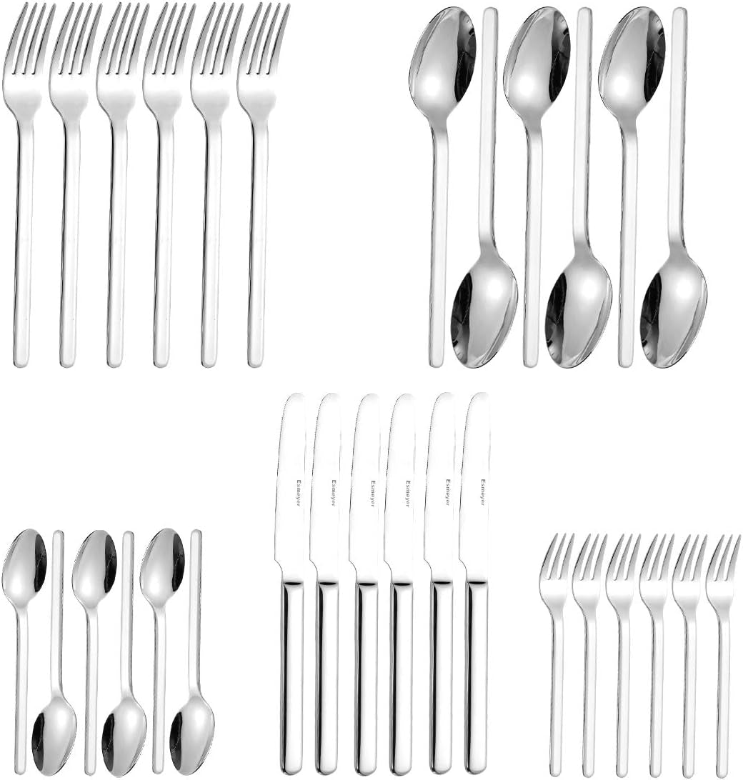 Sada příborů Bettina lesklý leštěný 30 kusů Kitchen Naty Shop
