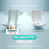 Pleny Pampers Baby Dry Junior DWCT, dvojbalení, velikost 5 (11-25 kg), 32 plen
