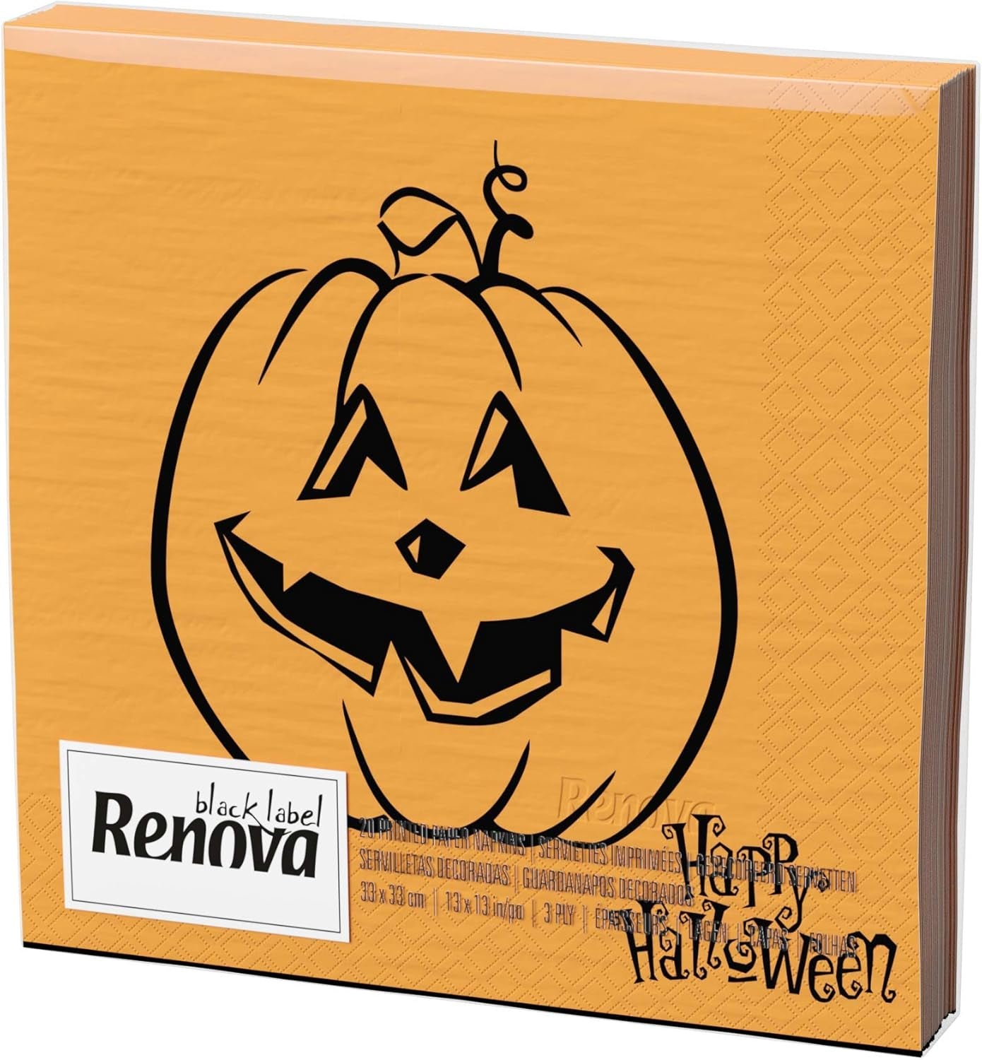 Renovujte halloweenské ubrousky – 20 papírových ubrousků