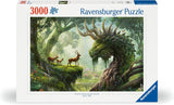 Ravensburger Puzzle 12000808 - The Forest Dragon Awakens - 3000 piece jigsaw puzzle for adults aged 14+ Puzzle Naty Shop
