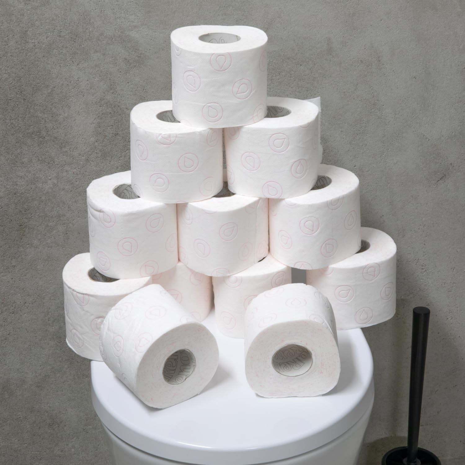 Toaletní papír Renova 4 vrstvy bíle zdobený vonný - 12 roliček role Blanco Decorado Perfumado