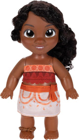 Herní sada Jakks Pacific Moana 2 Little Sister Simea a figurka Pua 27 cm vysoká, obsahuje 1 obleček pro panenku, 1 Pua, 1 plastový svazek banánů, doporučeno pro děti od 3 let