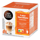 NESCAFÉ DOLCE GUSTO Latte Macchiato Caramel Kaffeekapseln 3er Pack (3 x 16 kapslí)