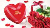 Ferrero Mon Chéri Heart - Čokoládový dárek k Valentýnu pro něj a pro ni - Křupavá čokoláda, ovocný likér a ochucené třešně - Na Valentýna, Den matek a Velikonoce - 1 balení 147g