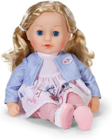 BABY born Sophia Rose - 36 cm měkká panenka - Panenka s kvalitními blond vlásky a ospalýma očima - Vhodné pro děti od 1 roku