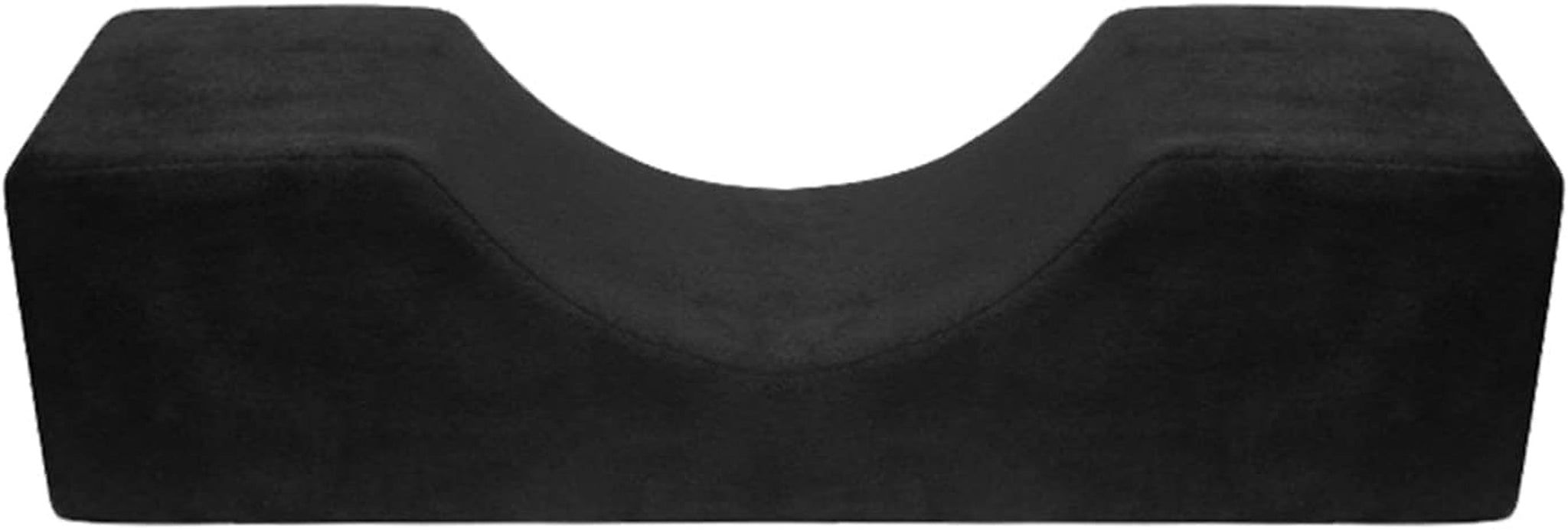 Polštář na řasy Deciniee U Shape: Ergonomický polštář na krk Polštář na řasy - Flanel Polštář Polštář na prodloužení řas pro domácí kosmetický salon Krční ortopedické polštáře Naty Shop Black