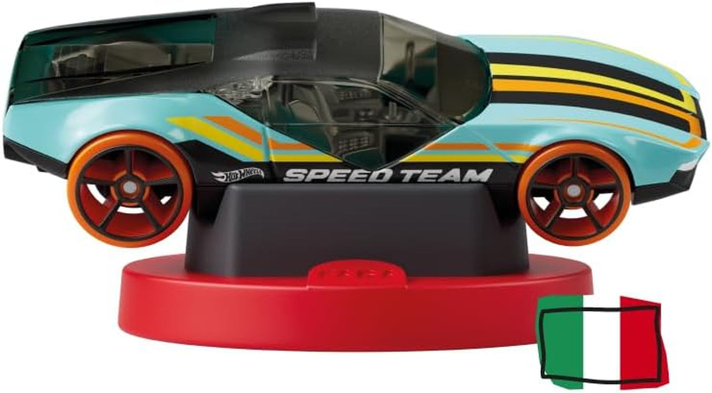 Zvuková figurka útoku dinosaura Hot Wheels - příběhy a zvukové příběhy pro chlapce a dívky ve věku 3-5 let, hračka se vzdělávacím obsahem, italská verze Jucarii Bebe Naty Shop Výchozí název