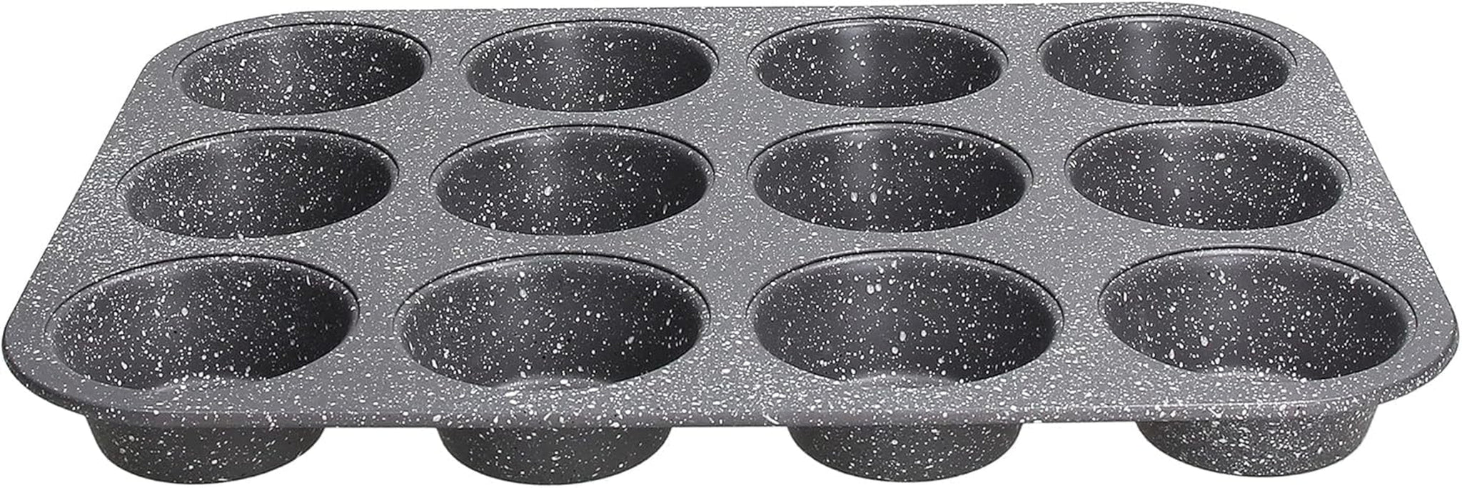 Pure Roq Muffinform Für 12 Muffins, Aluminium, Schwarz Formy a plechy Naty Shop Muffin-Blech
