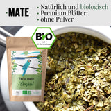 ČAJOVÁ SADA ORIGEENS MATE S portugalským šálkem maté, bombillou a BIO čajem Yerba Mate - Originální dárková sada