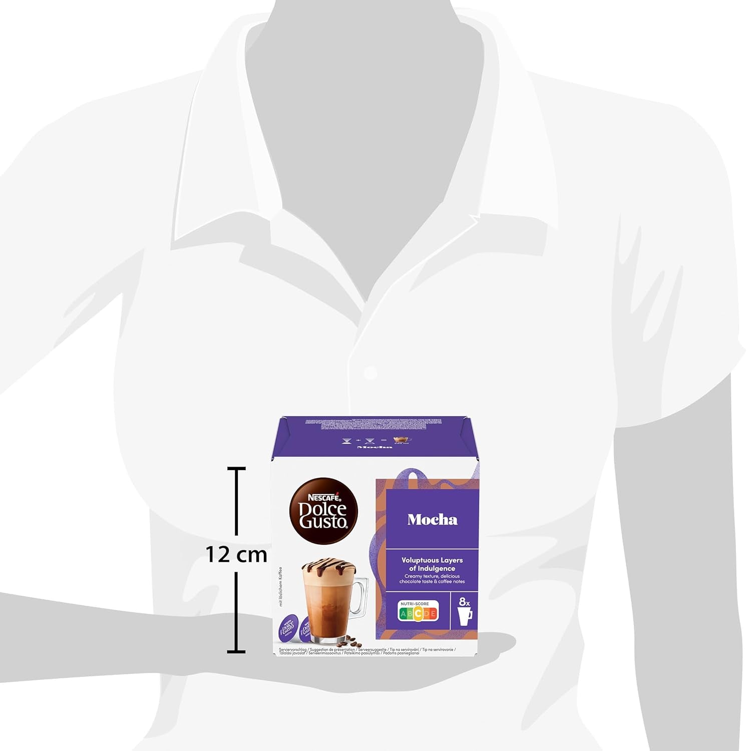 NESCAFÉ DOLCE GUSTO Mocha Kaffeekapseln 3er Pack (3 x 16 kapslí)
