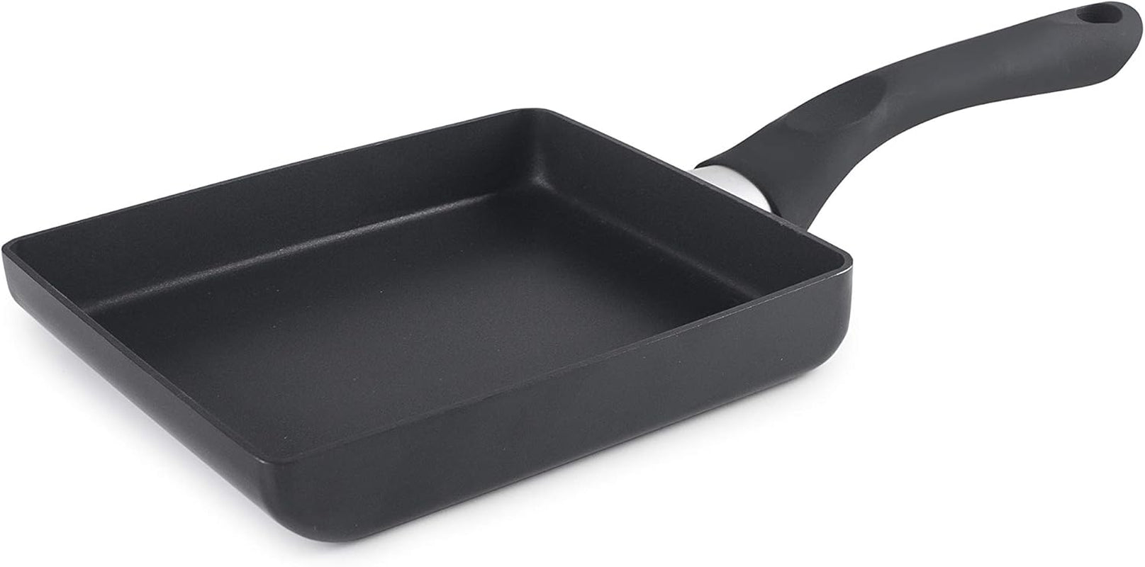 Tamagoyaki pánev Inducta, hliník, černá, 15X18 cm Hrnce a pánve Naty Shop