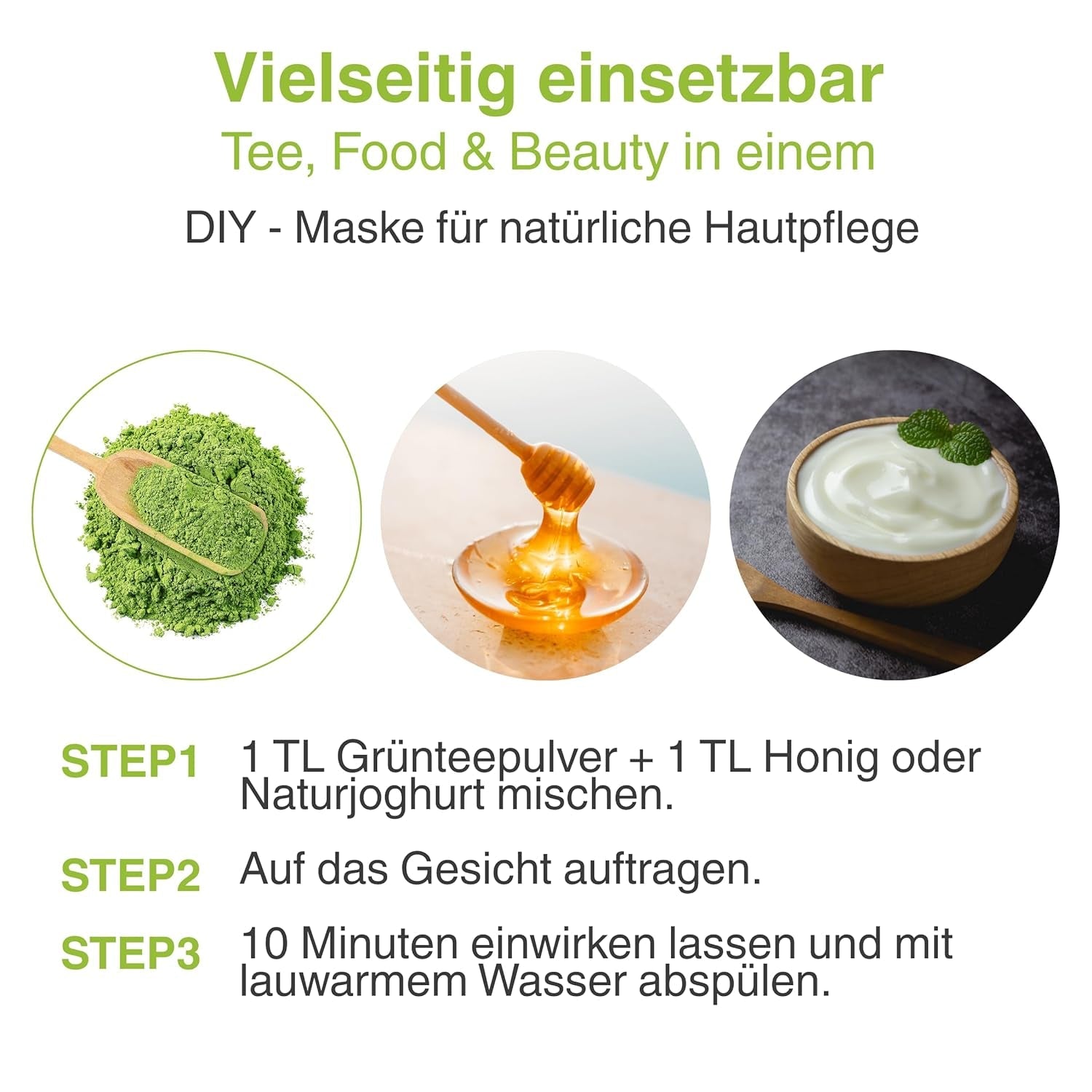 Bohyang Garden Matcha Powder 100g – prémiový zelený čaj z Jižní Koreje | Jemně mletý a bohatý na tradice | Pro latte, smoothie, pečení a rituály osobní péče | Matcha prášek v uzavíratelném sáčku