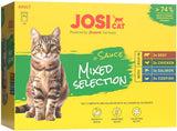 Multipack Mixed Selection in Sauce (12 x 85 g) | Dospělý | Prémiové mokré krmivo v omáčce pro odrostlé kočky Multipack myth 4 Sorten | Ohne Konservierungsmittel | 12 balení