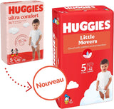 Dětské plenky Huggies Little Movers, Disney Design, velikost 5, počet 126 (3 x 42), měsíční krabička