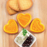 Silikomart 22.166.77.0165 CKC06, Čokoládová sada tvaru a kuchyňské vykrajovátka Naty Shop