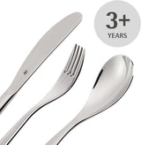 WMF Animals sada nerezových příborů pro děti, 4 kusy, leštěná Cromargan Kitchen Naty Shop