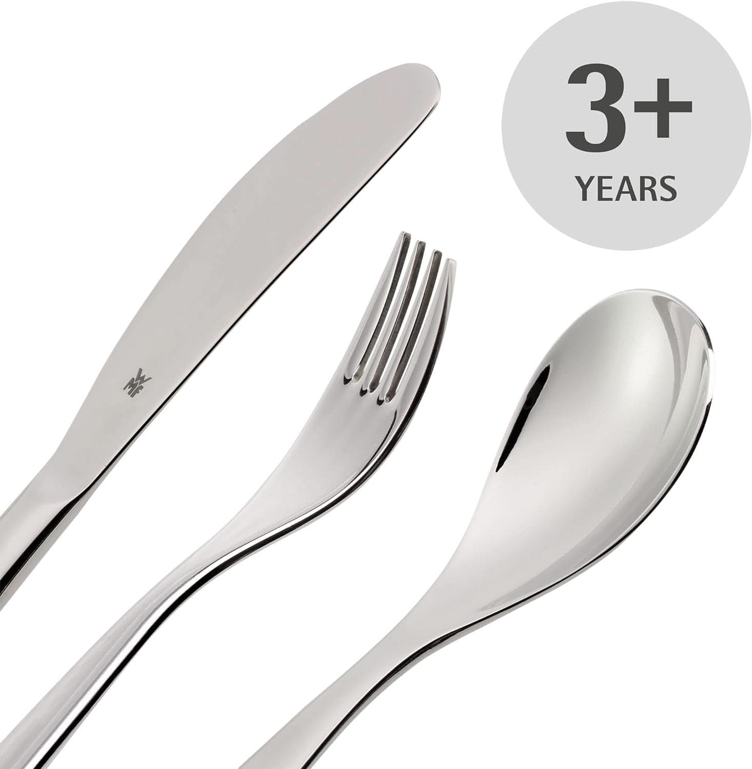 WMF Animals sada nerezových příborů pro děti, 4 kusy, leštěná Cromargan Kitchen Naty Shop