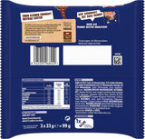 Nestlé Mléčná tyčinka Crunchy Milk Chocolate Cereal Bar 9 balení (3 x 33 g každá)