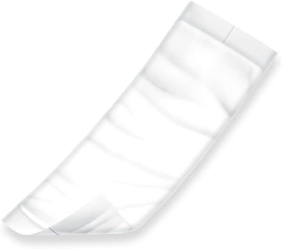 Exfoliační plenky, stupeň savosti 2: hygienické řešení pro uživatele s mírnou inkontinencí, inkontinenční vložky, 35x11cm, 56 kusů