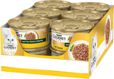 Gurmánské zlaté šťavnaté jemné proužky, mokré krmivo pro kočky s kuřecím masem, balení 12 ks (12 x 85 g)