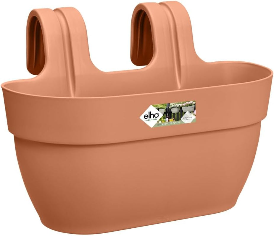 elho Vibia Campana Easy Hanger M 36 - Květináč na balkon i ven - Ø 36,0 x V 26,5 cm - Černá/Antracit