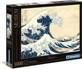 Clementoni 39378 Hokusai - The Great Wave - 1000dílné puzzle, muzejní sbírka, dovednostní hra pro celou rodinu, barevná natahovací hra, puzzle pro dospělé 14+ Puzzle Naty Shop Výchozí název