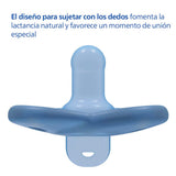 Philips AVENT Soothie - dudlík bez BPA pro děti ve věku 0-6 měsíců, modrá/světle modrá (model SCF099/21)