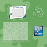 Puzzle Ravensburger pro děti - 13670 Jednorožci v měsíčním světle - Jednorožec světlé puzzle pro děti 6+ 100 dílků ve formátu XXL, svítí ve tmě Puzzle Naty Shop