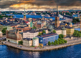 Ravensburger Puzzle Scandinavian Places 12000114 - Stockholm, Švédsko - 1000dílné puzzle pro dospělé a děti starší 14 let Puzzle Naty Shop Nový design